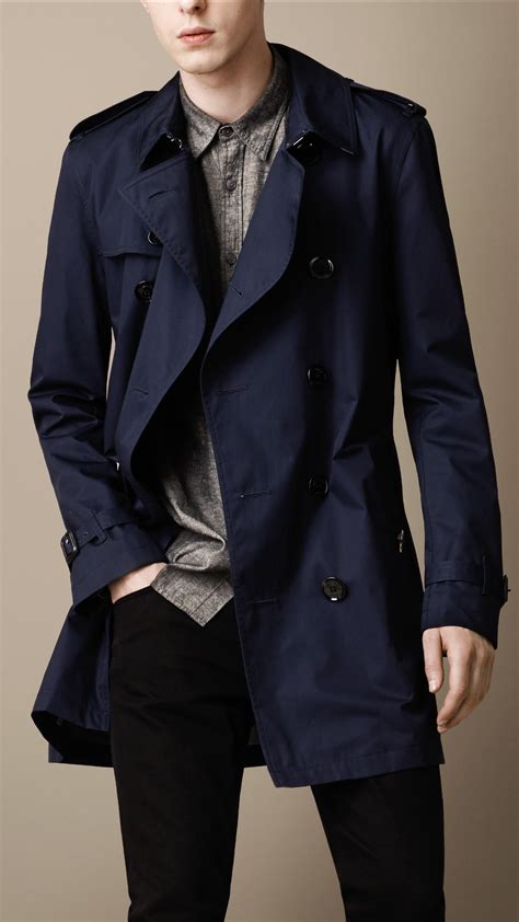 burberry trench coat mens long|burberry trench coat men's navy.